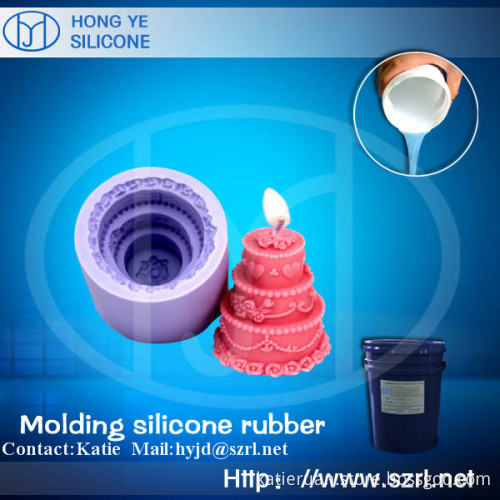 How to make simple candle molds with rtv silicone rubber